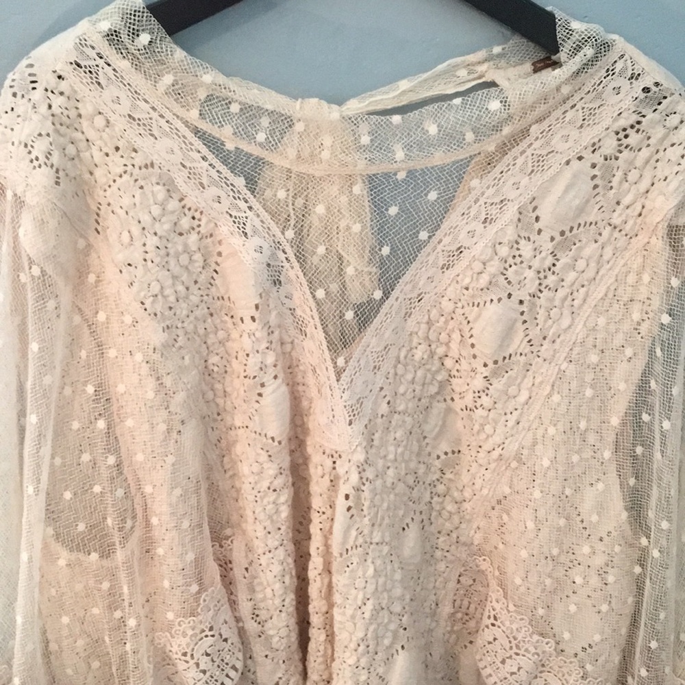 Free People Lace Top - Picture 7 of 7